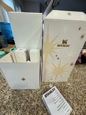 Stanley White & Gold Holiday Drinkware Box Set